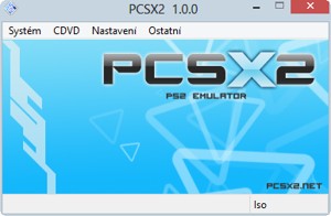 Okno programu PCSX2